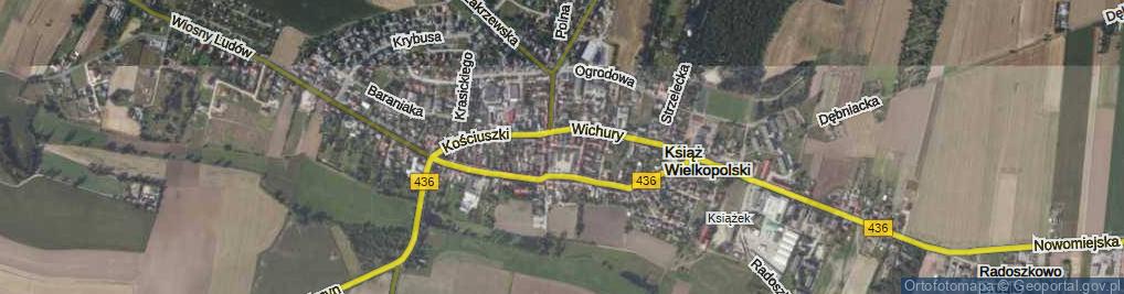 Zdjęcie satelitarne Plac Kosynierów pl.